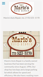 Mobile Screenshot of mariosautorepair.com